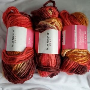 Isaac Mizrahi Craft Sutton Yarn- 3 skeins Columbus